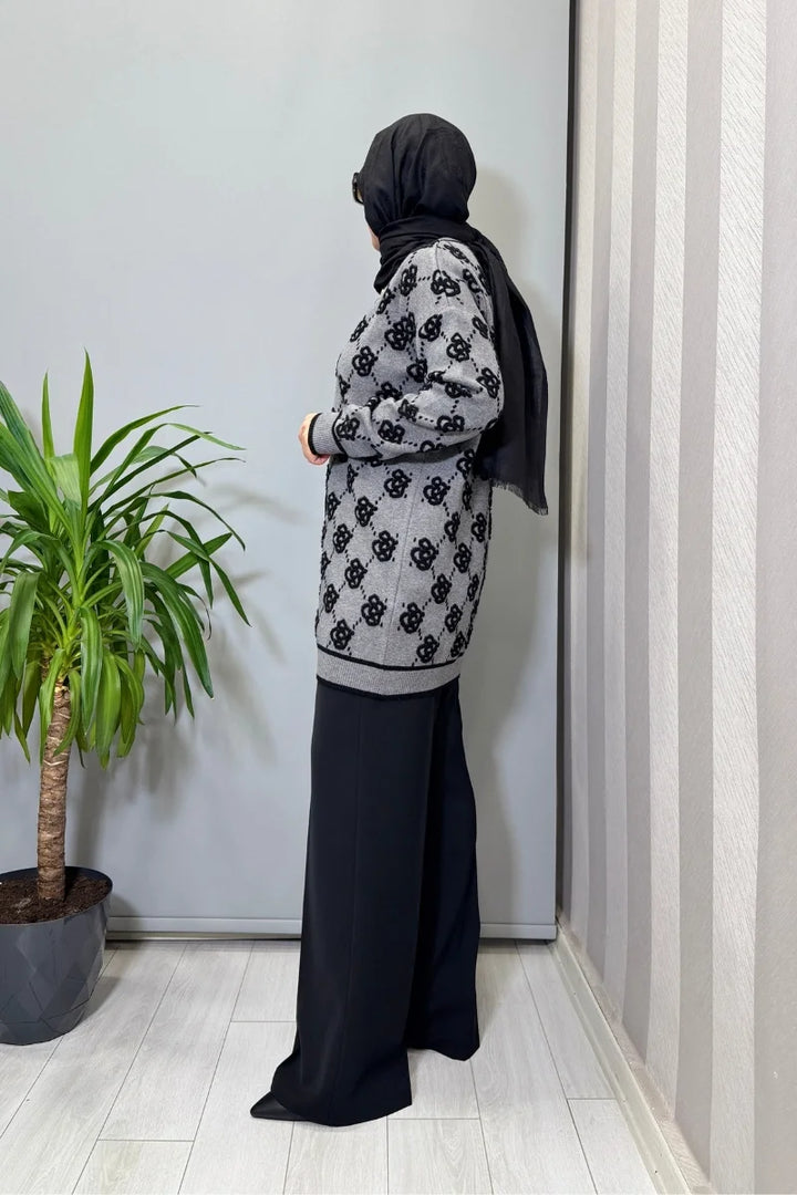 Ghisa Hırka Gri 26KOBCKT 3348