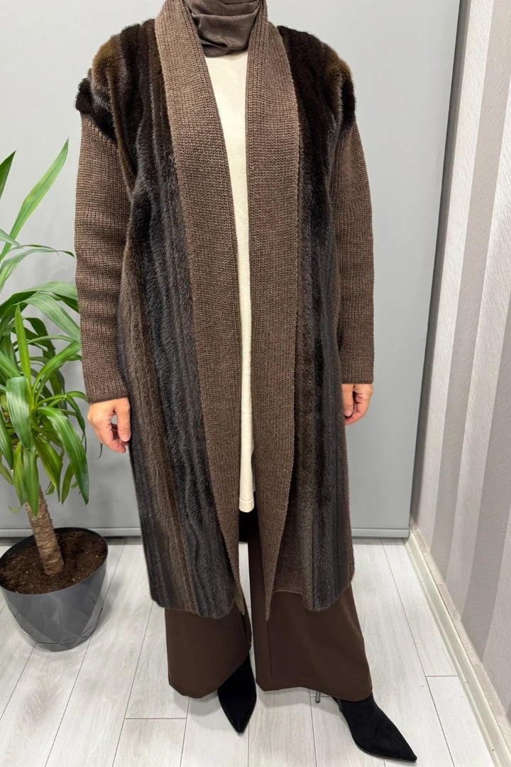 Ghisa Hırka Kahve 5KGSHRK 3050 - Kahve - Görsel 4 