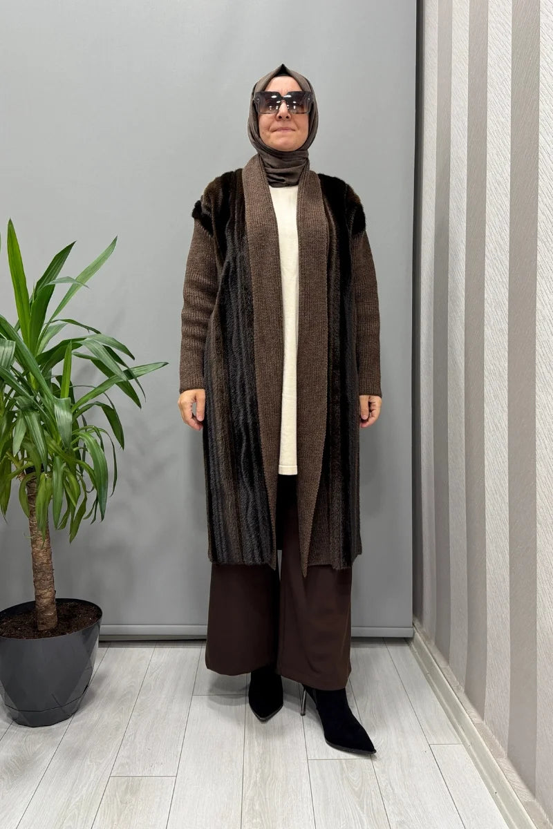 Ghisa Hırka Kahve 5KGSHRK 3050 - Kahve - Görsel 1 #renk_kahve
