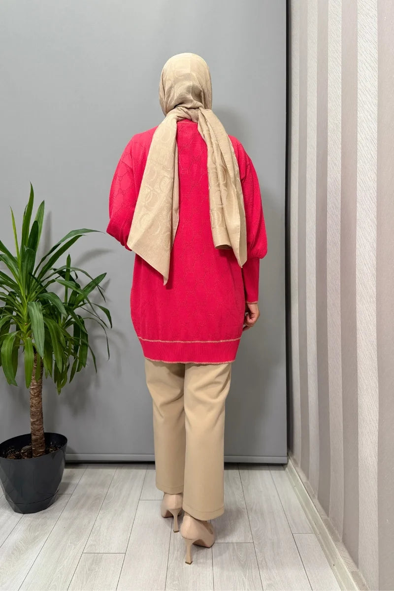 Ghisa Hırka Kırmızı 26KOBHRK 3166