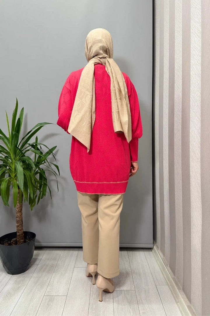 Ghisa Hırka Kırmızı 26KOBHRK 3166