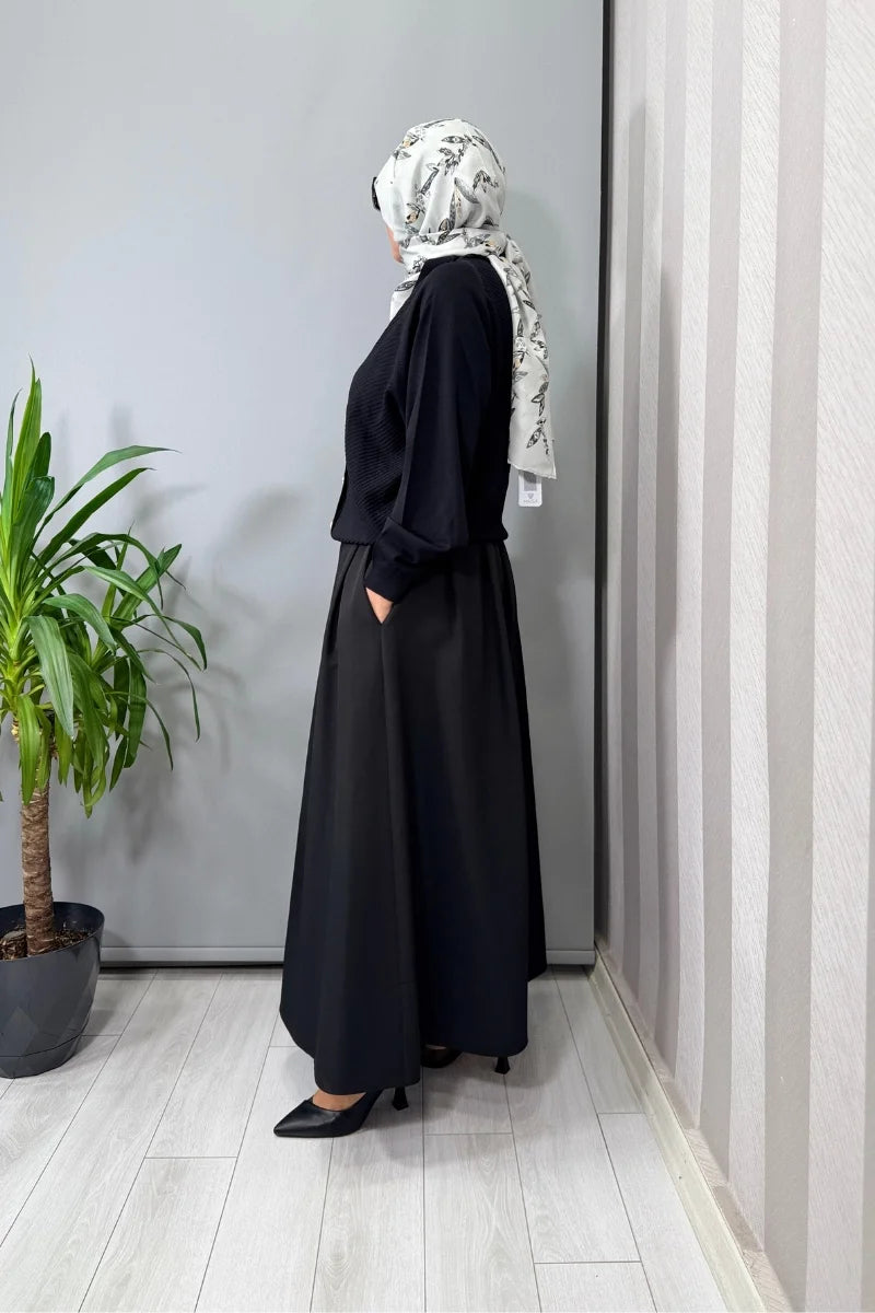 Ghisa Kısa Hırka Siyah 26KOBHRK 3183 - Siyah - Görsel 2 #renk_siyah