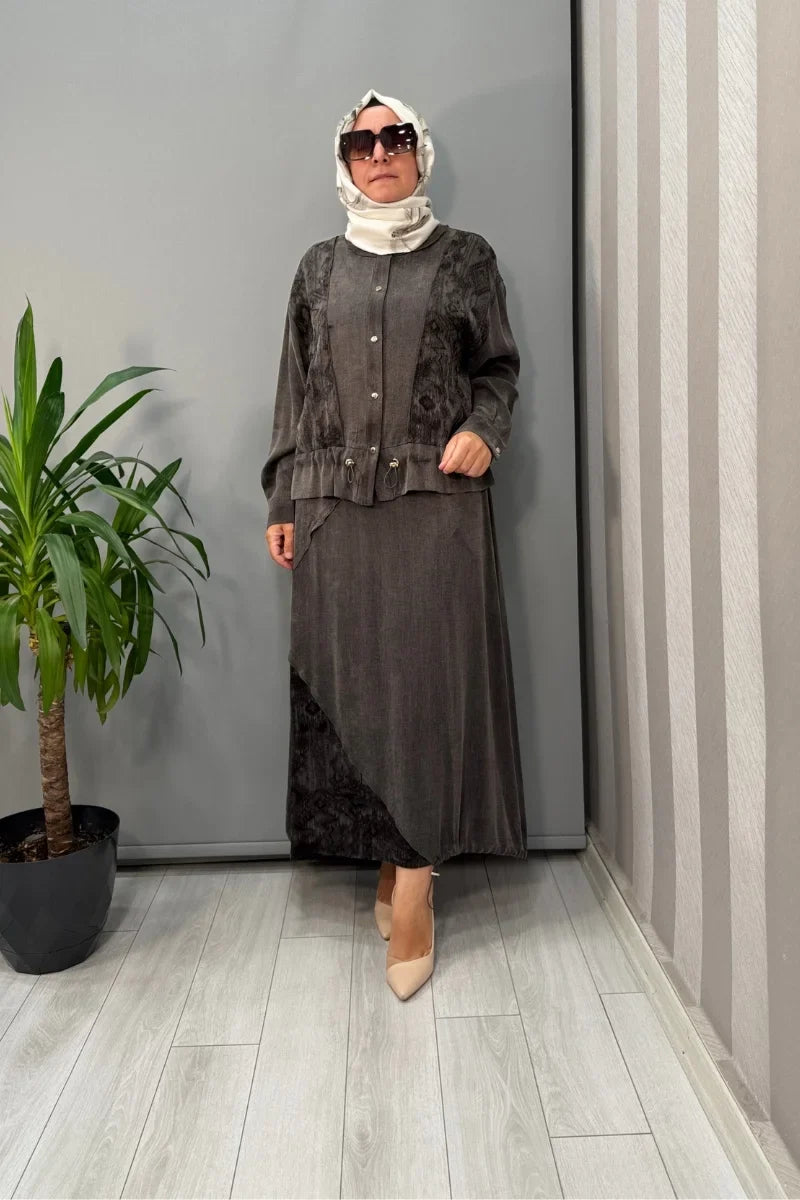 Ghisa Takım Bordo 26KGSTKM 4046 - Bordo - Görsel 5 