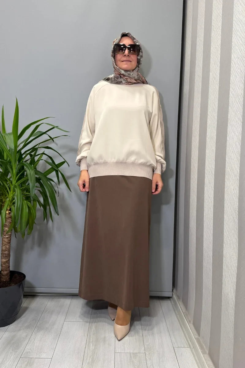 Ghisa Tunik Lacivert 3630T 4305 - Bej - Görsel 1 