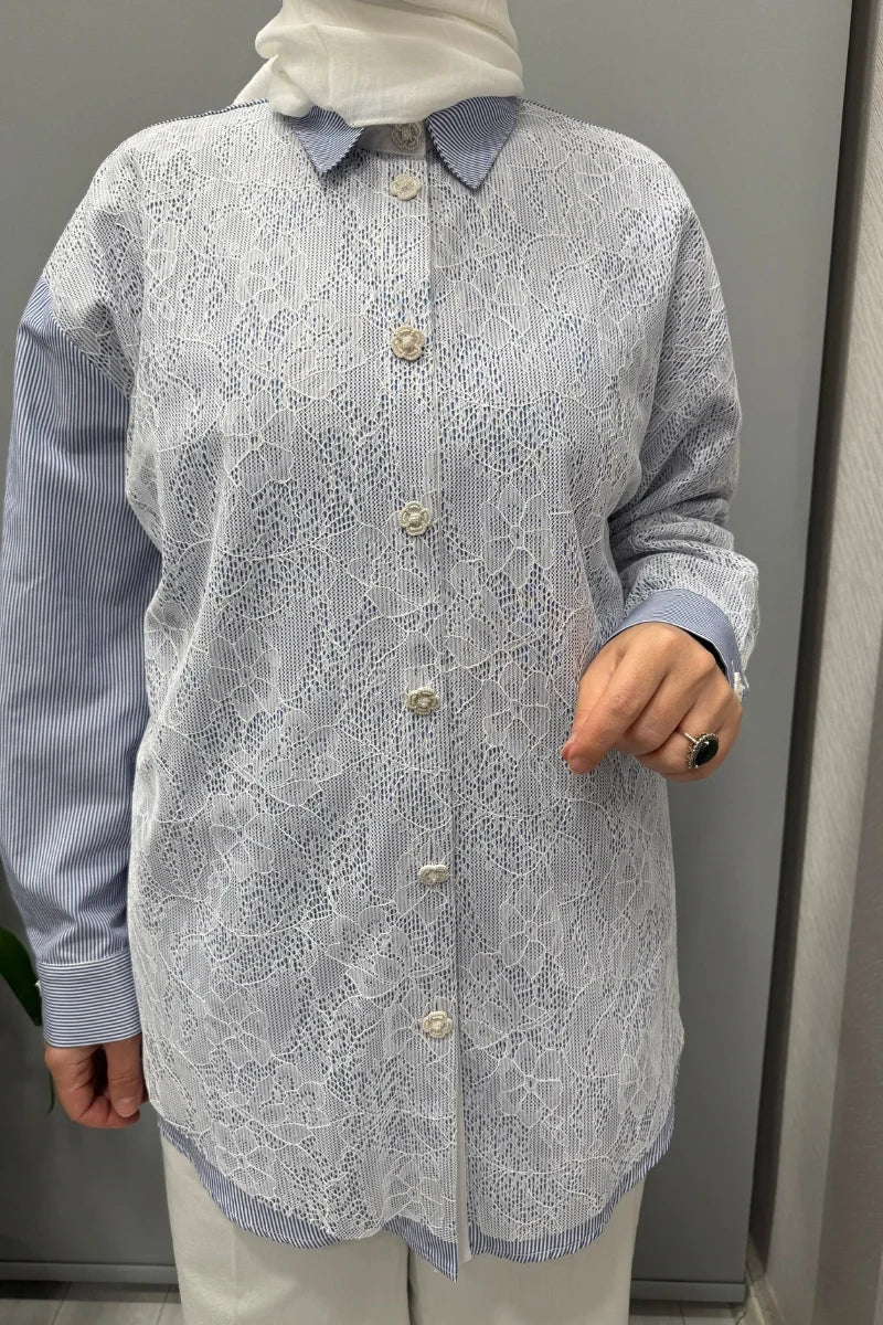 Ghisa Tunik Lacivert 3610T 4316