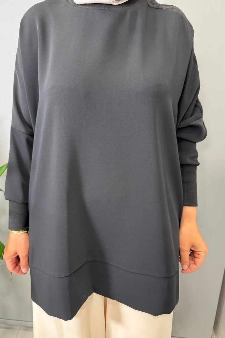 Ghisa Tunik Siyah 26KGSTNK 4831