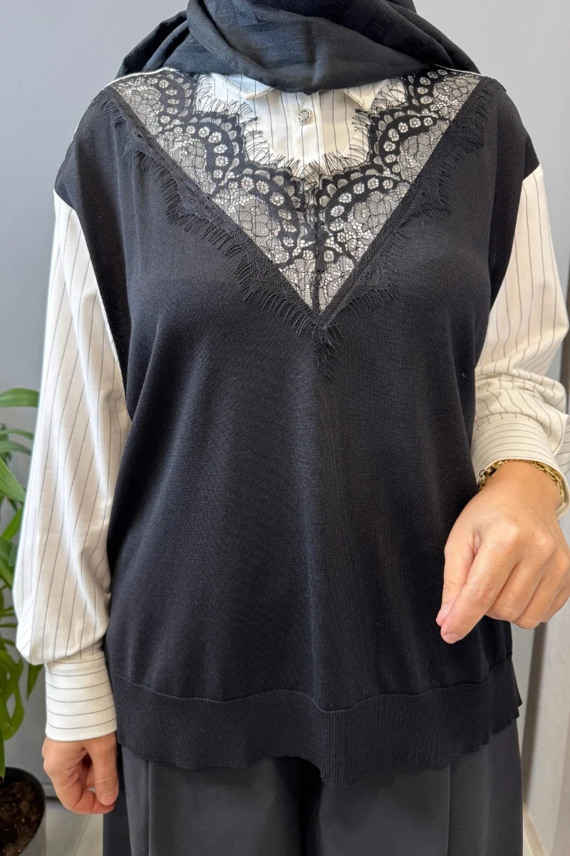Ghisa Tunik Siyah 3610T 4315