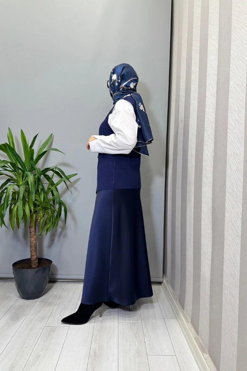 Ghisa Yelek Lacivert 26KOBYLK 3292