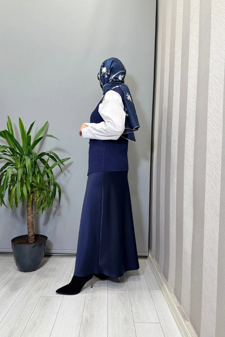 Ghisa Yelek Lacivert 26KOBYLK 3292