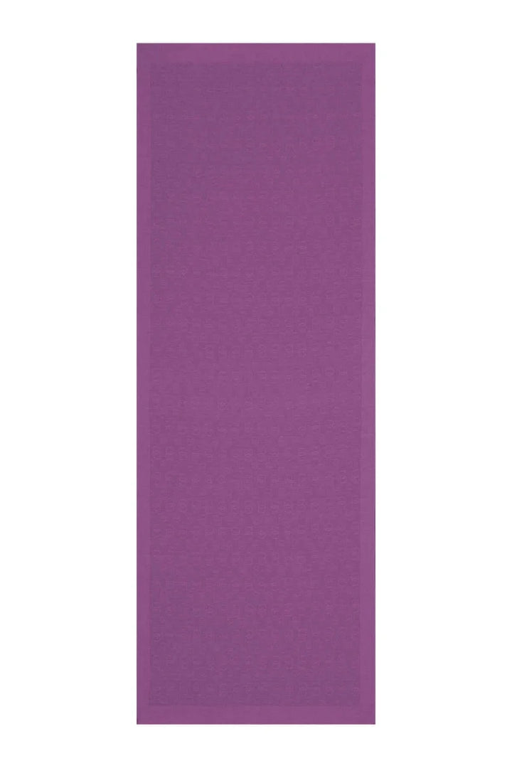 İmannoor Zincir Desen Mor Pamuk İpek Şal 70x 210