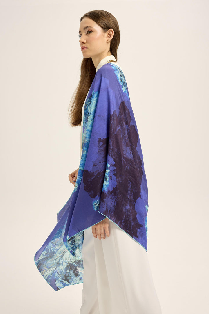 Maisa Katre Pamuk İpek Şal - Saks