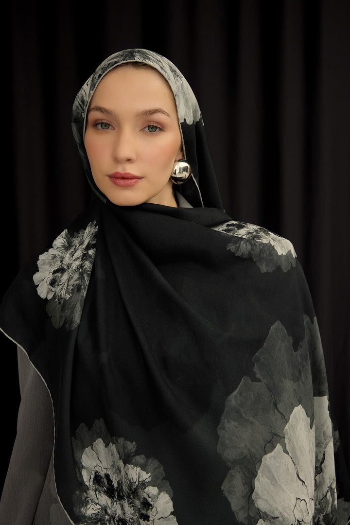 Maisa Katre Pamuk İpek Şal - Siyah