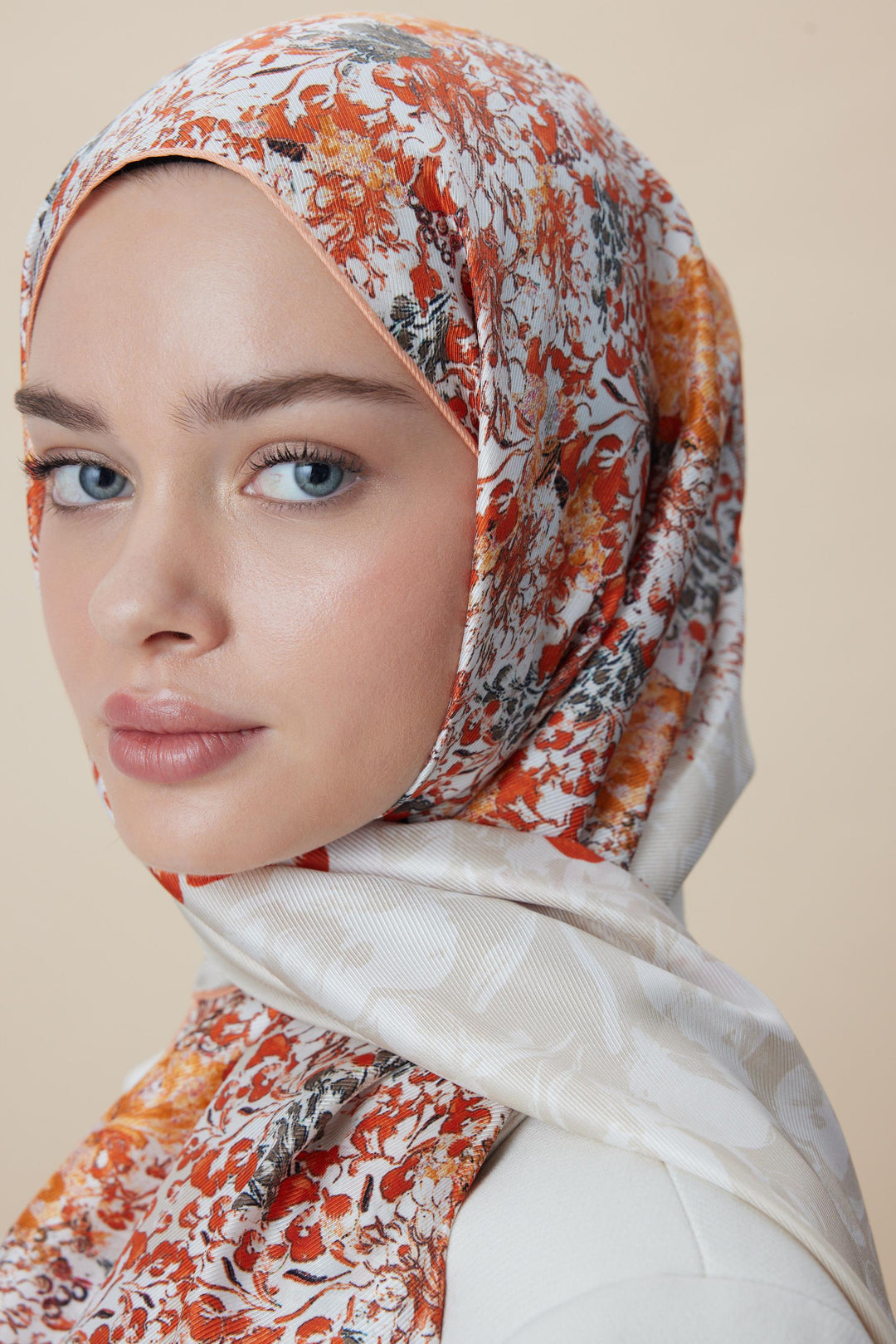 Maisa LARİN MULBERRY İPEK ŞAL 70*190 - MERCAN