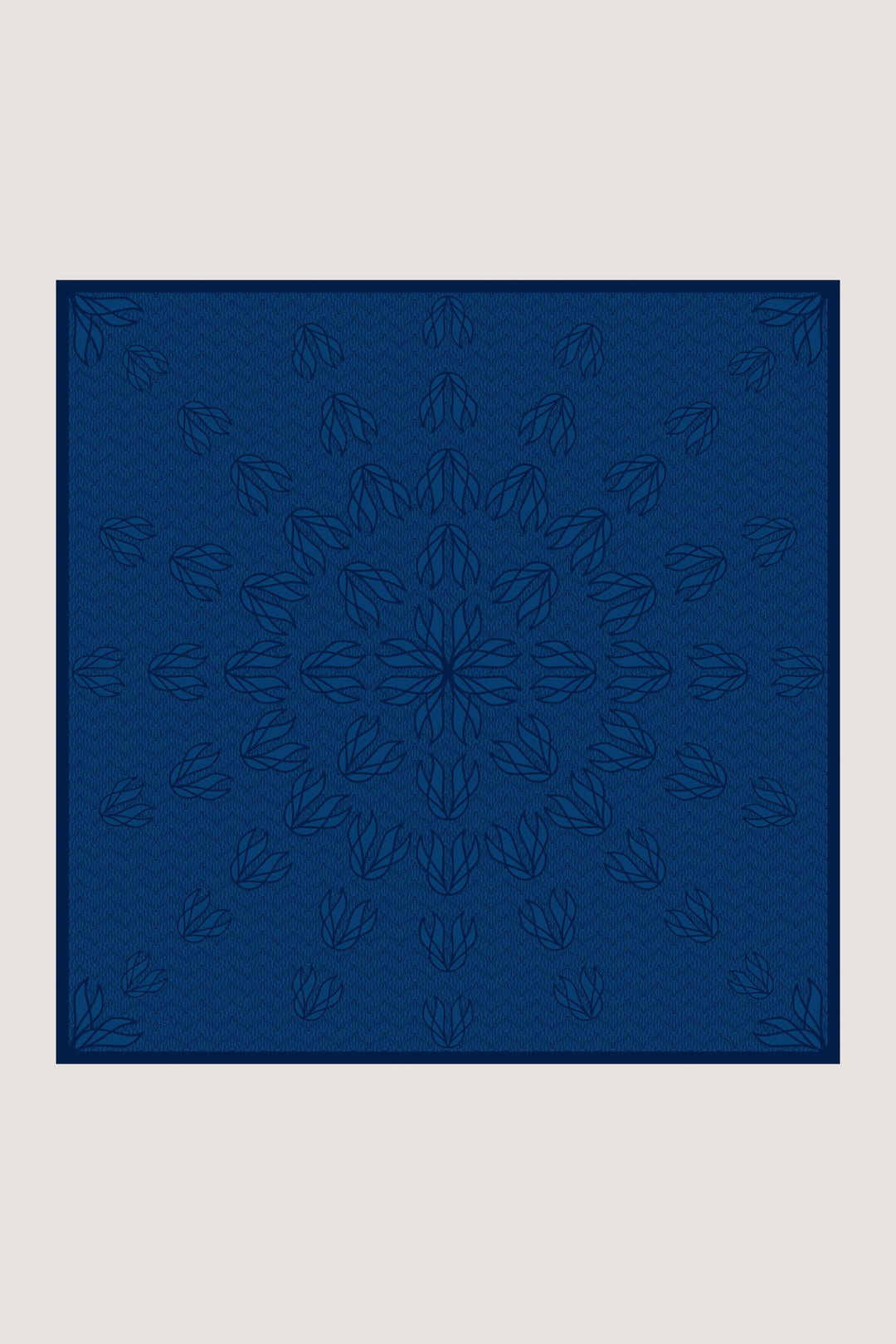 Maisa LAVİ TİVİL İPEK EŞARP 90*90 CM - LACİVERT