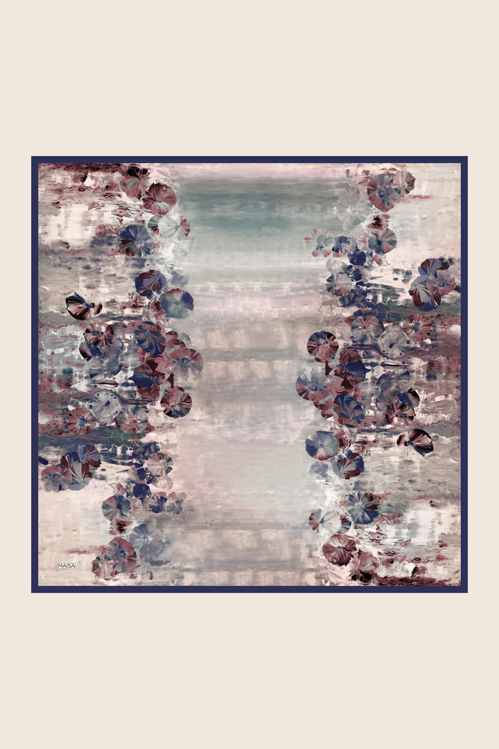 YONCA MULBERRY İPEK EŞARP 90*90 CM - GÜLKURUSU - Görsel 6