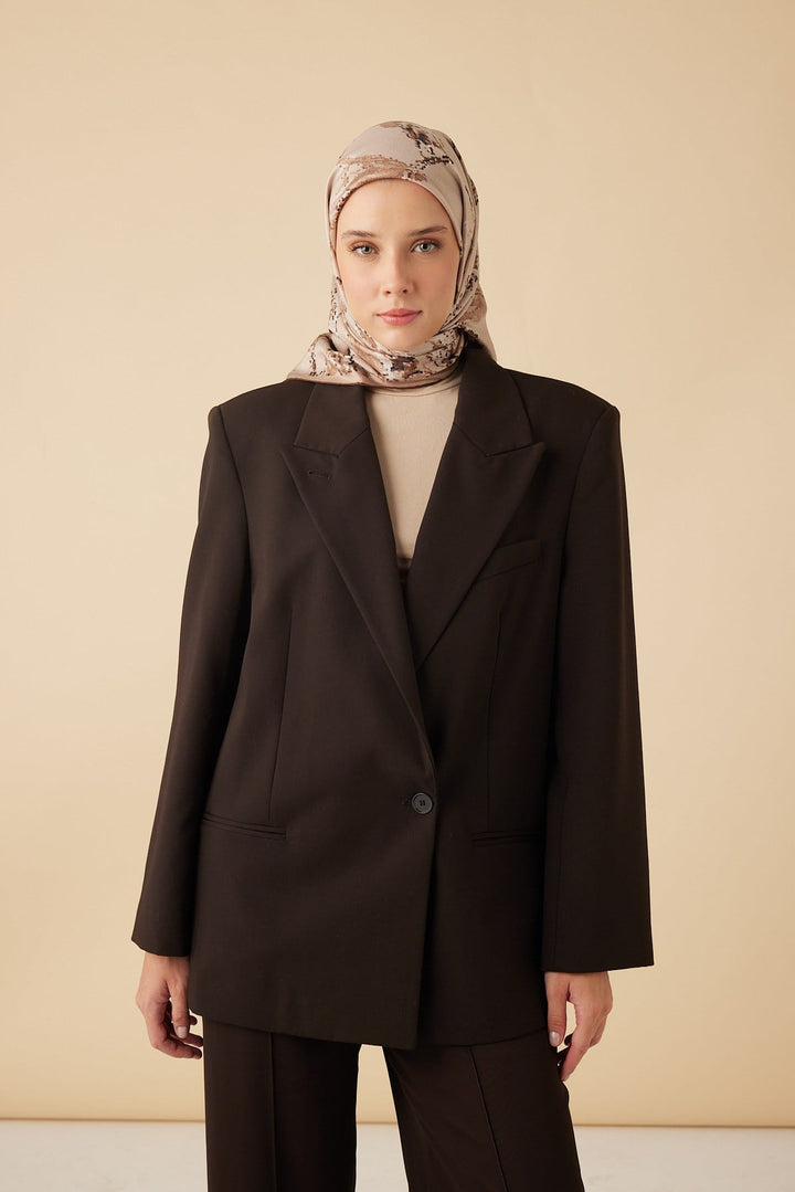 CEVLAN MULBERRY İPEK EŞARP 90*90 CM - BEJ - Görsel 1