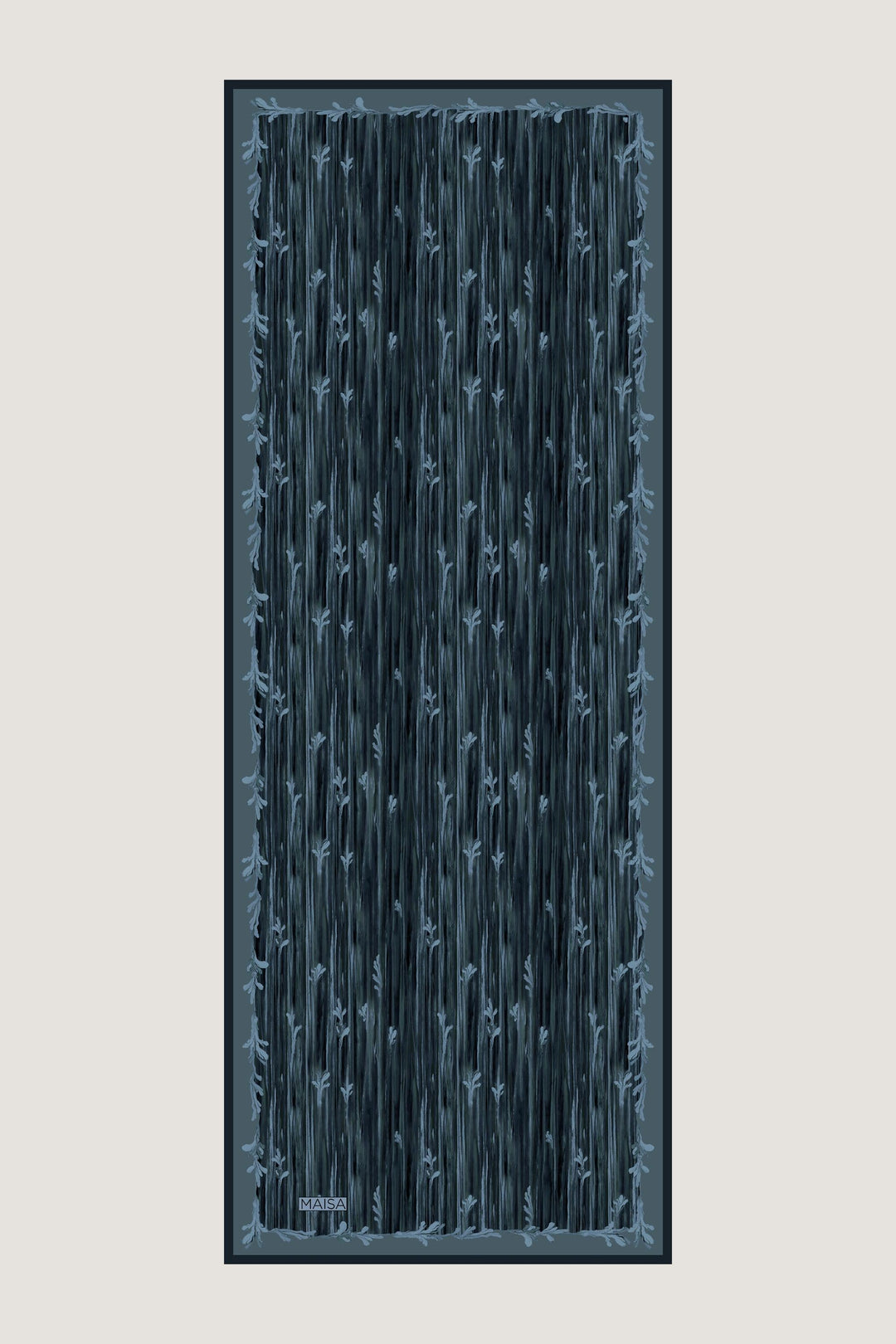 Maisa SUZEN FLOŞ VİSKON ŞAL 70*190 CM - ANTRASİT