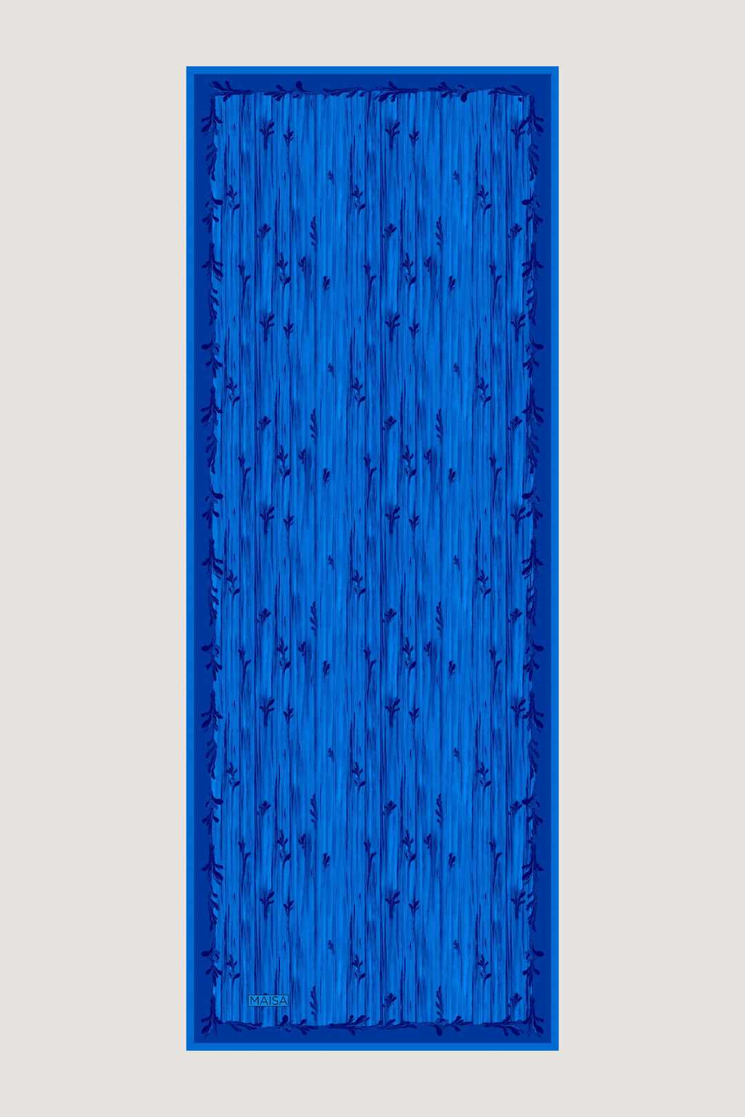 Maisa SUZEN FLOŞ VİSKON ŞAL 70*190 CM - SAKS