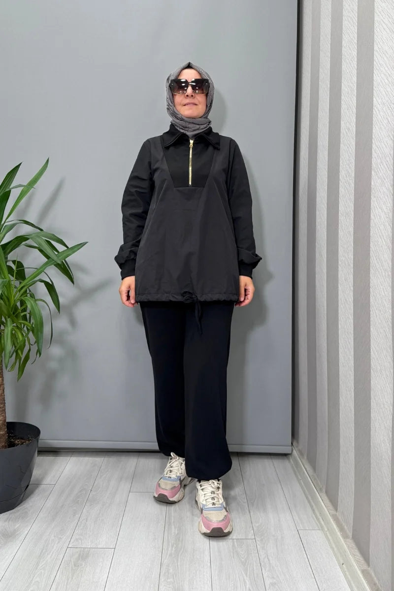 Mascara Eşofman Takım Siyah 56MK2114- 3116