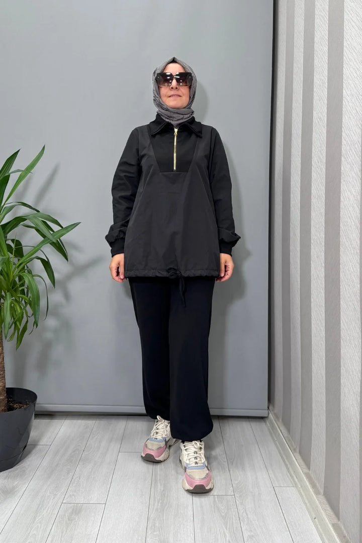 Mascara Eşofman Takım Siyah 56MK2114- 3116
