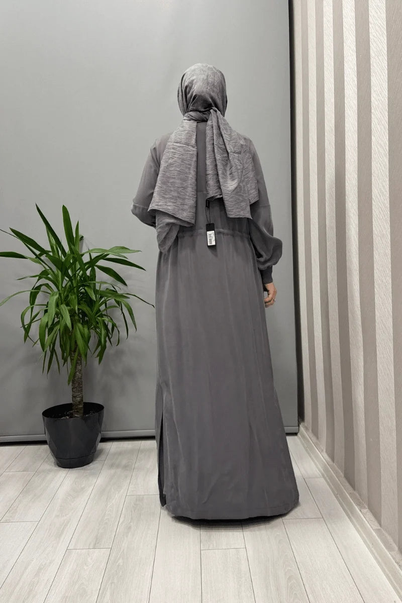Miss Dalida Beli Bağcıklı Kap Antrasit T25Y- 8002