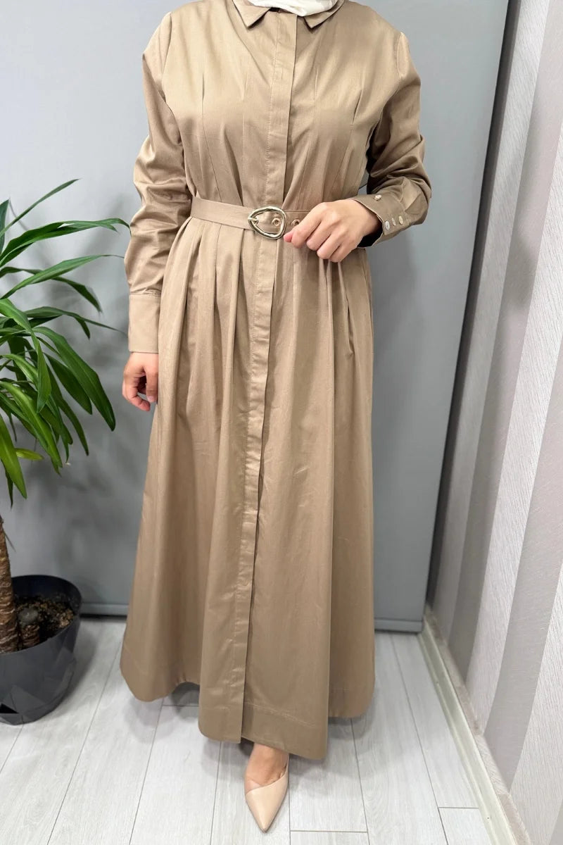 Miss Dalida Gizli Patlı Kemerli Elbise Taş T25Y- 4086
