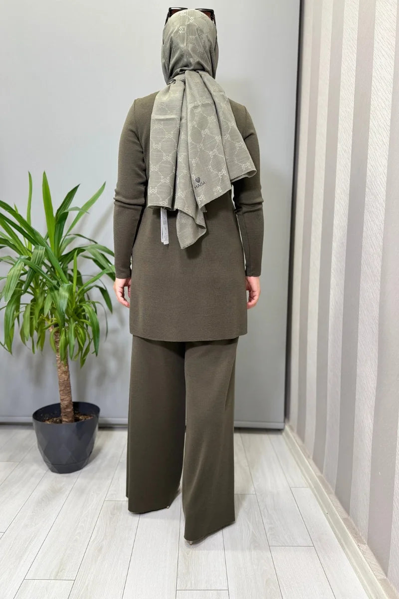 Miss Dalida Triko Takım Haki T26K-6001 (T26K-7001)
