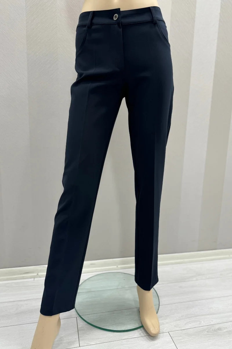 MissWhence Cigarette Pantolon 24104 - Lacivert - Görsel 1 #renk_lacivert
