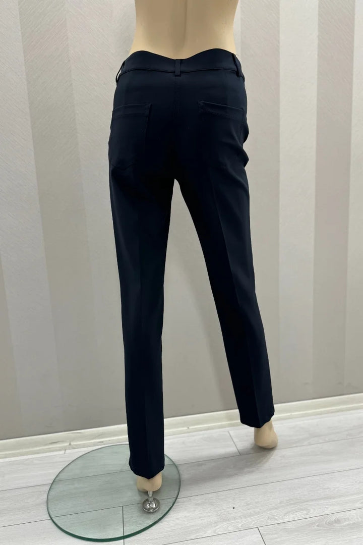 MissWhence Cigarette Pantolon 24104 - Lacivert - Görsel 3 