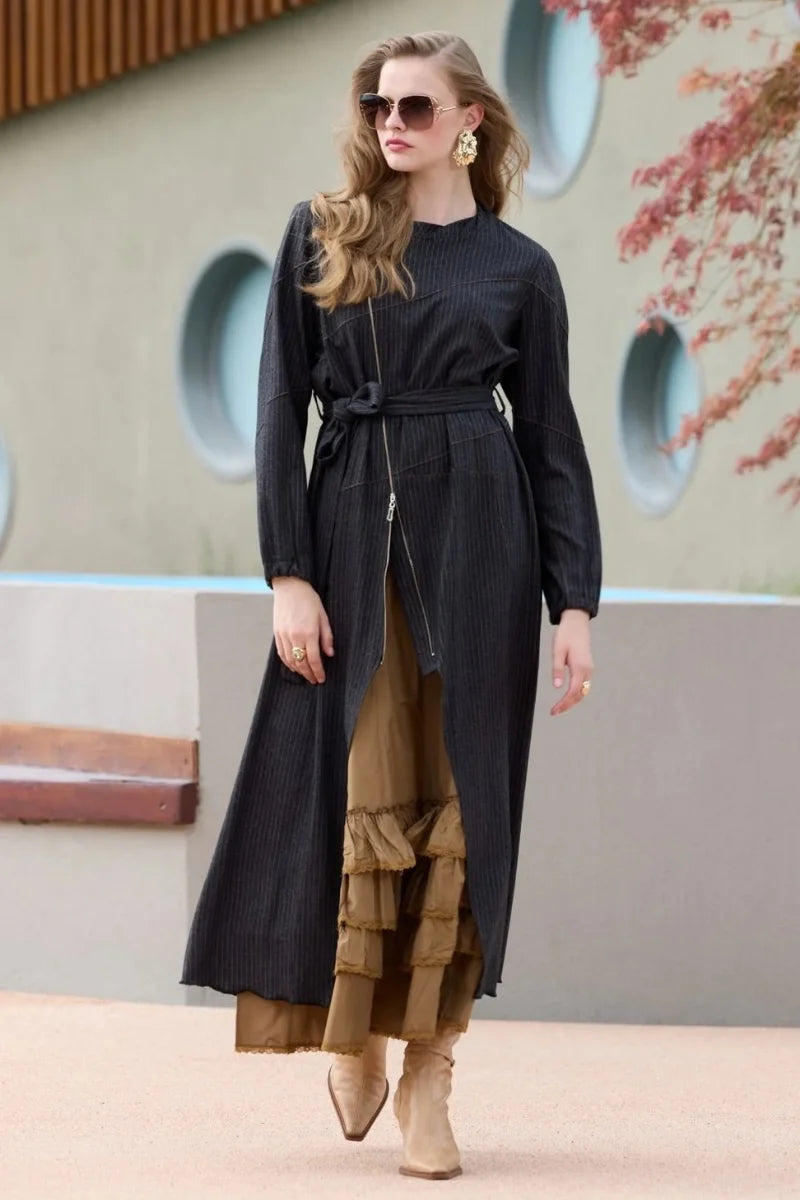 Misswhence İkili Elbise 38812 - Camel - Görsel 2 #renk_camel