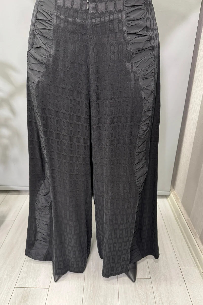 Misswhence İpek Tunik Pantolon Takım 38034 - Siyah - Görsel 5 