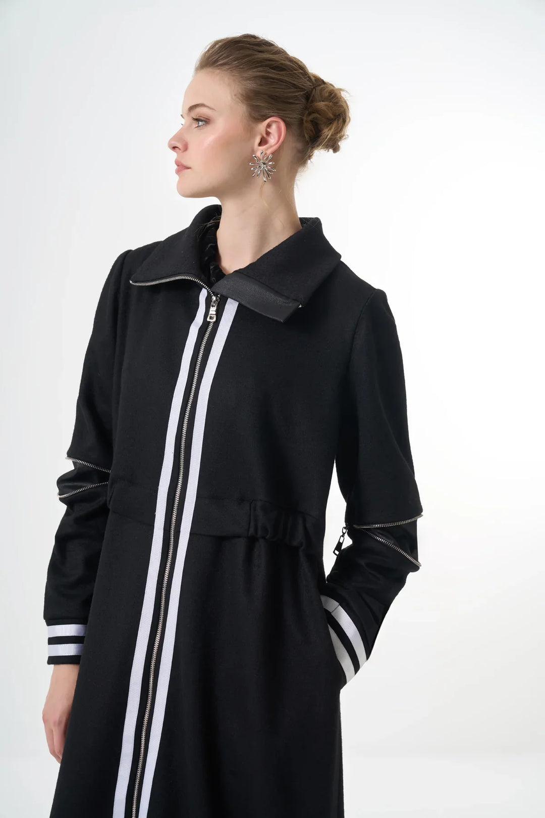 Misswhence Keçe Kap 38503 - Siyah - Görsel 7 