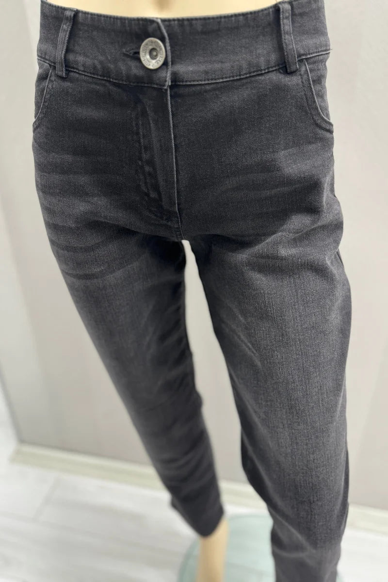 Misswhence Kot Pantolon 24103 - Antrasit - Görsel 2 