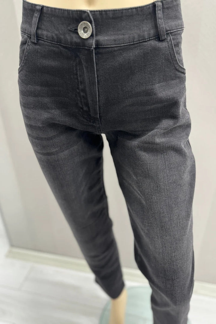 Misswhence Kot Pantolon 24103 - Antrasit - Görsel 2 