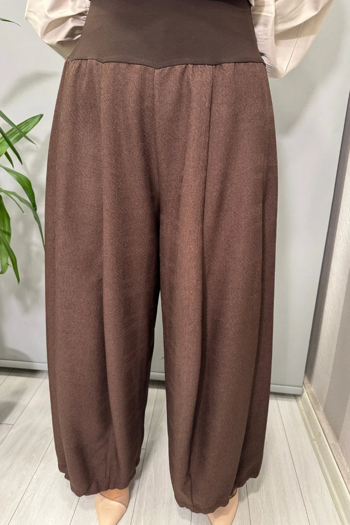 Misswhence Şalvar 38601 - Kahve - Görsel 4 