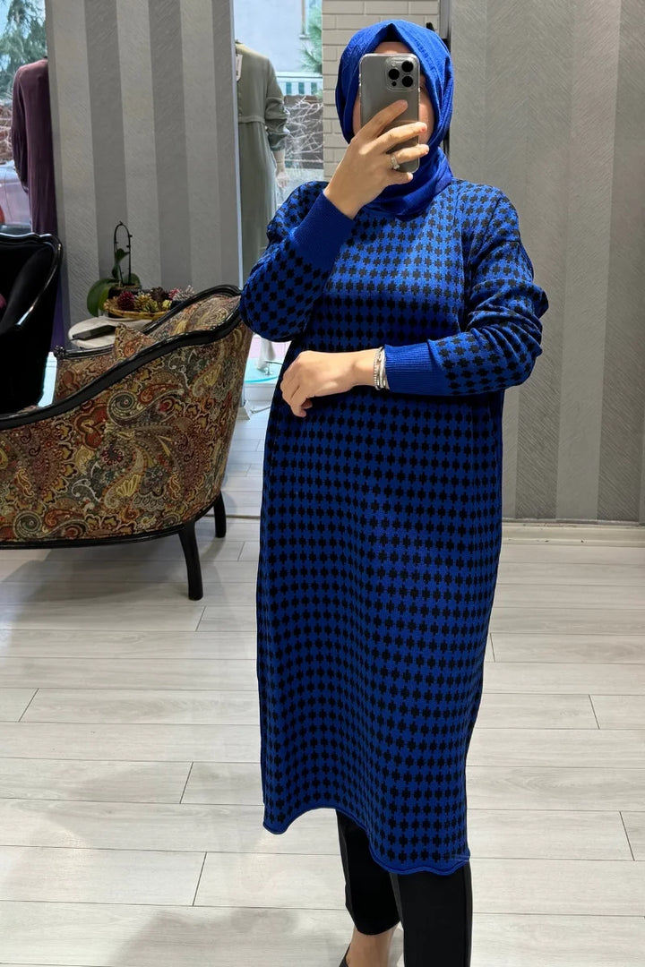 Misswhence Triko Tunik Sax 34011