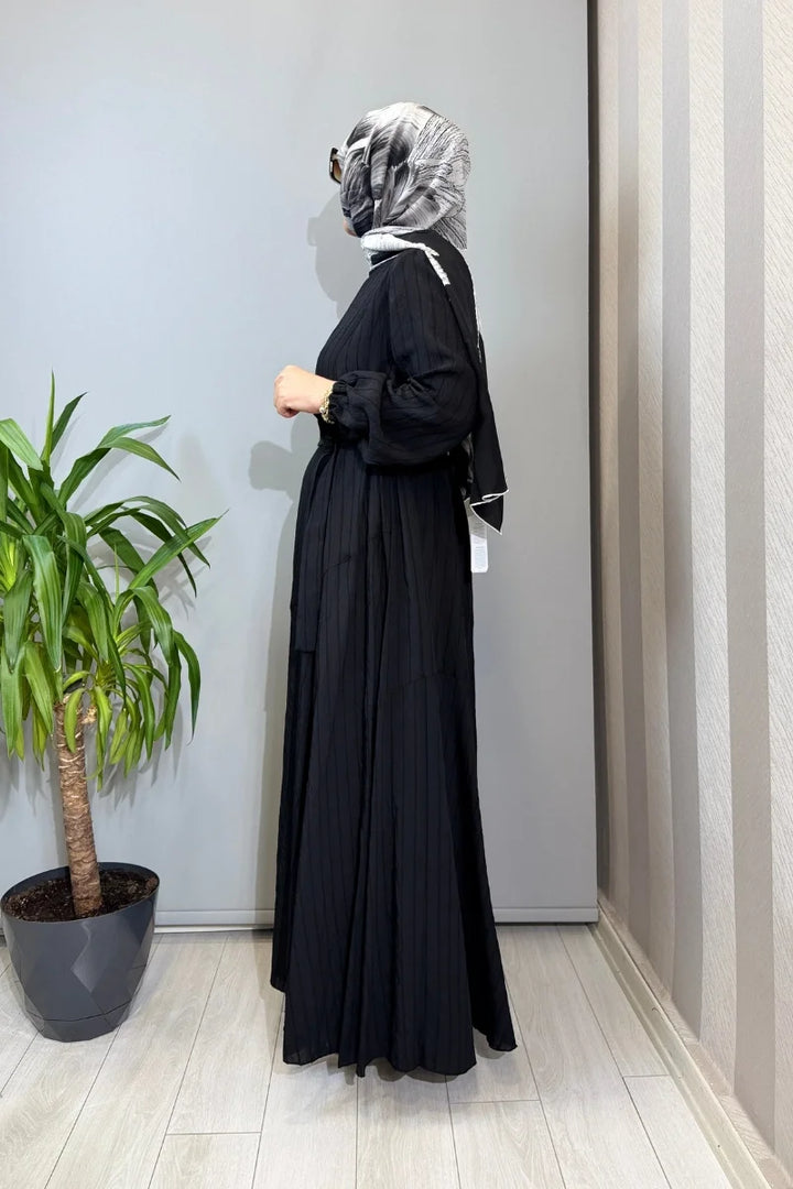 Misswhence Viscon Elbise 39844 - Siyah - Görsel 2 
