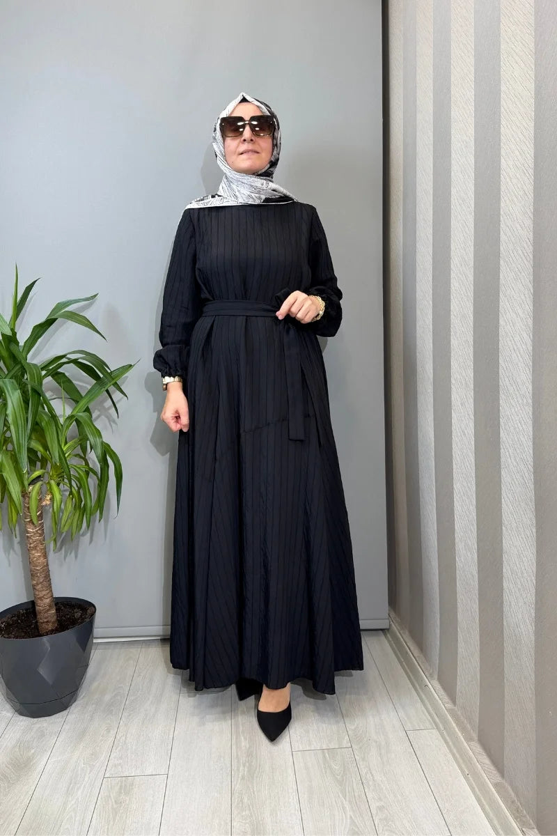 Misswhence Viscon Elbise 39844 - Siyah - Görsel 1 #renk_siyah