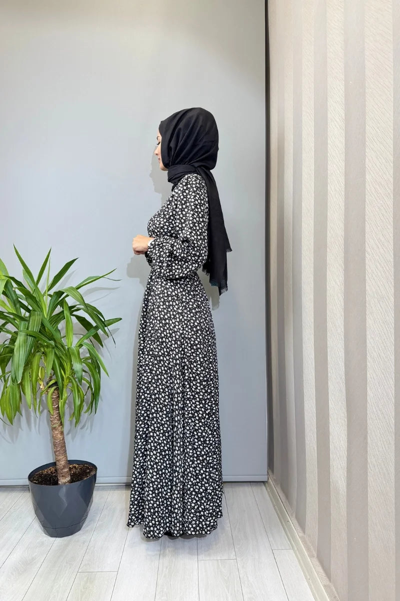 Misswhence Viscon Elbise 39844 - Beyaz - Görsel 3 