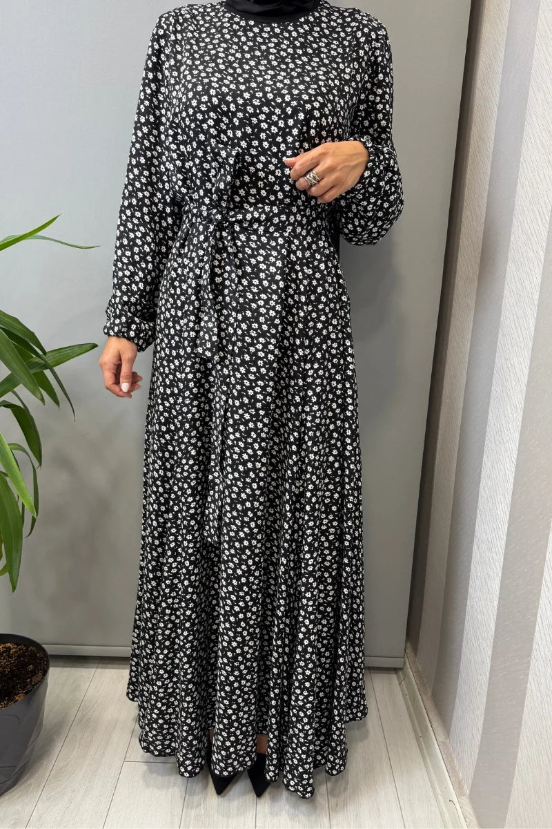 Misswhence Viscon Elbise 39844 - Beyaz - Görsel 4 