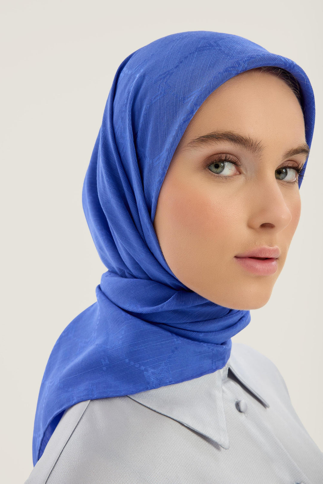 Maisa Neda Pamuk İpek Eşarp - Saks