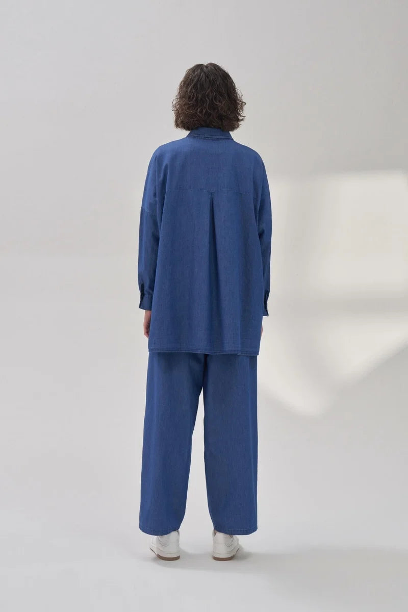 QOOQ Kot Pantolon Denim 24SS 344