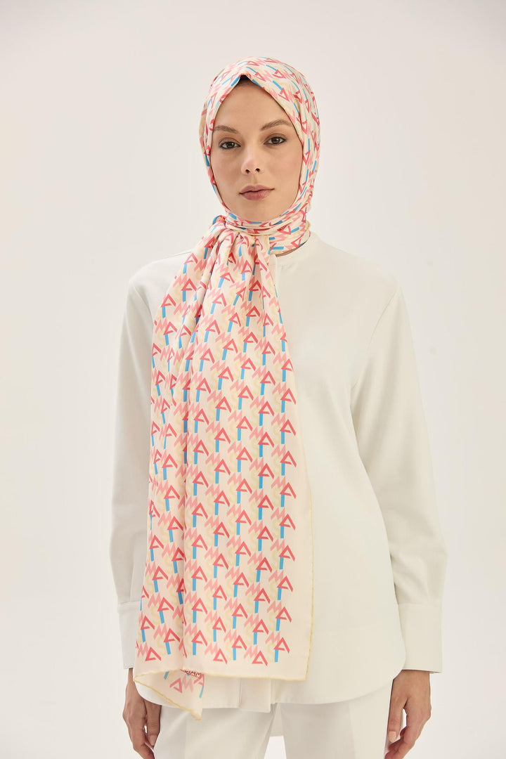 Maisa REMZ MULBERRY İPEK ŞAL 70*190 CM - SARI