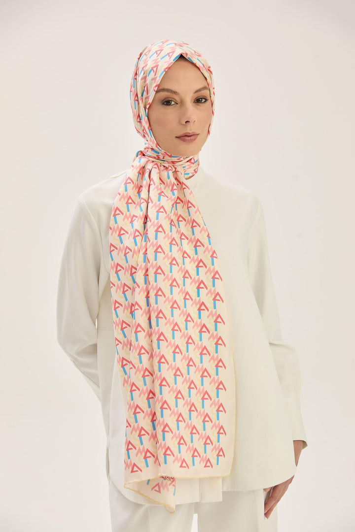 Maisa REMZ MULBERRY İPEK ŞAL 70*190 CM - SARI