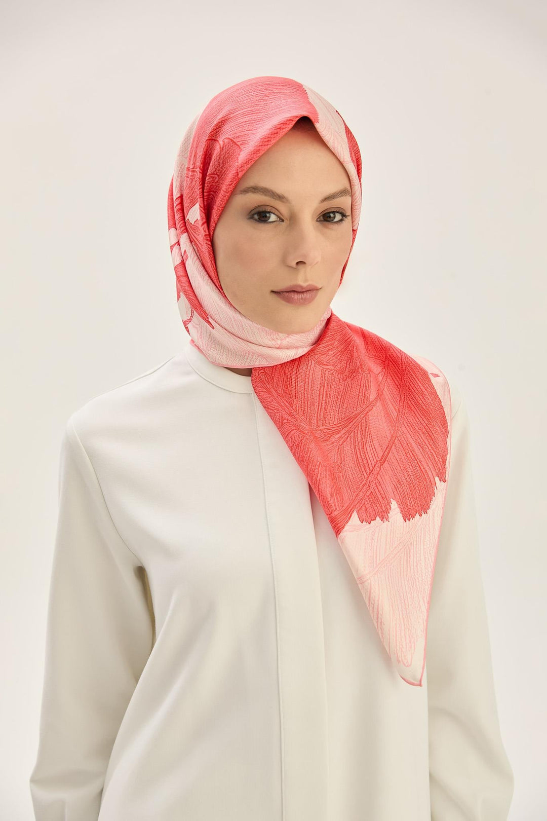 Maisa Reşha Mulberry İpek Eşarp - Gülkurusu