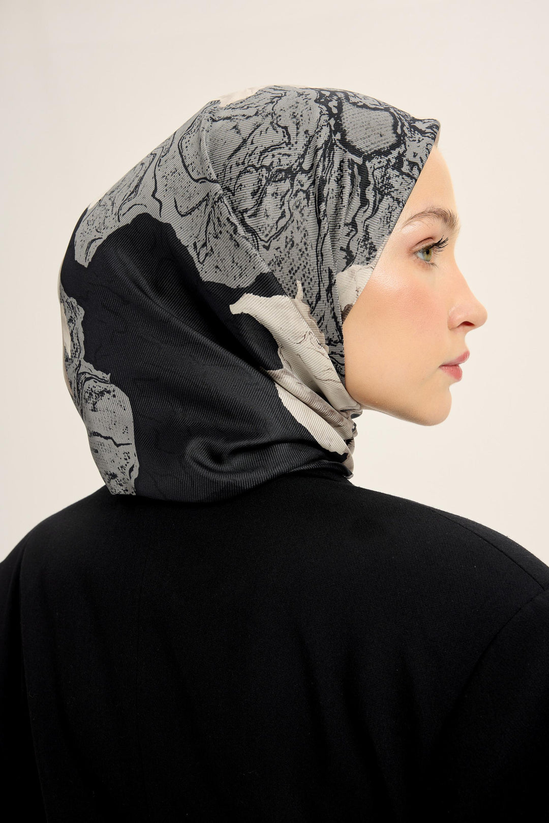 Maisa Rüya Mulberry İpek Eşarp - Antrasit