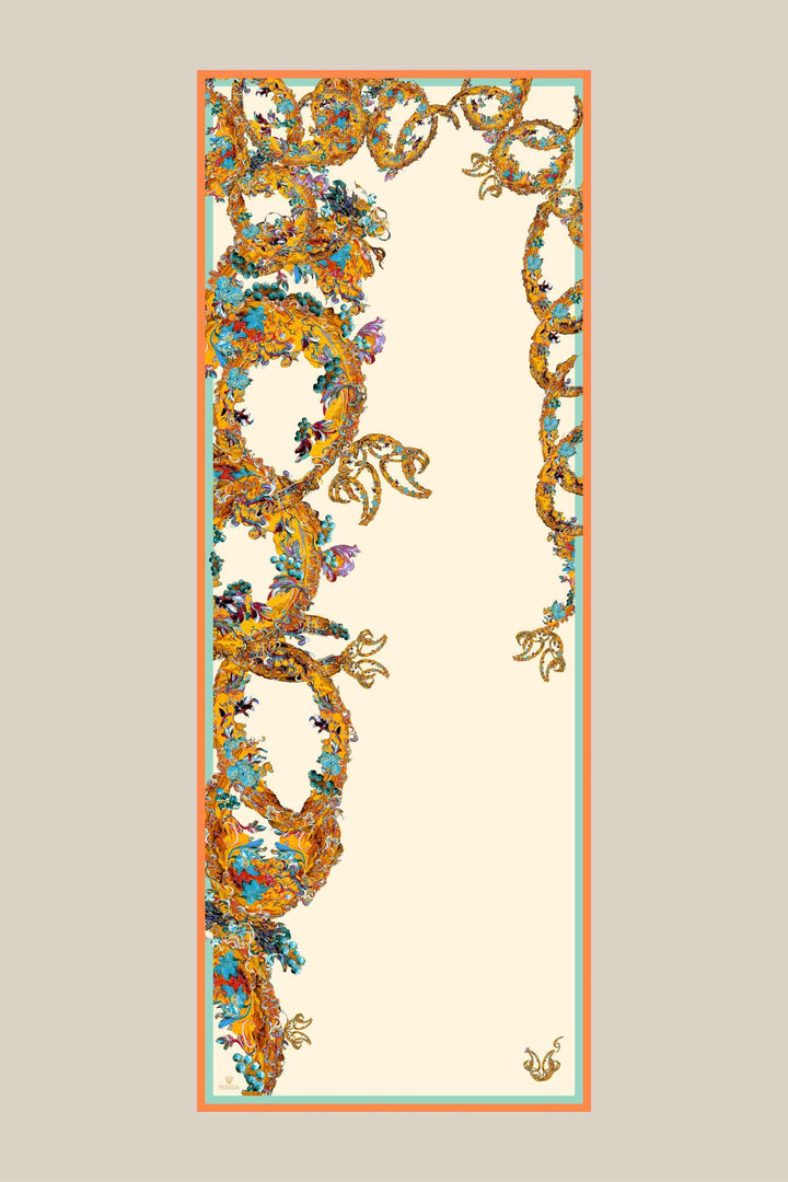 ŞEBNEM FLOŞ VİSKON ŞAL 70*190 CM - SARI - Görsel 9
