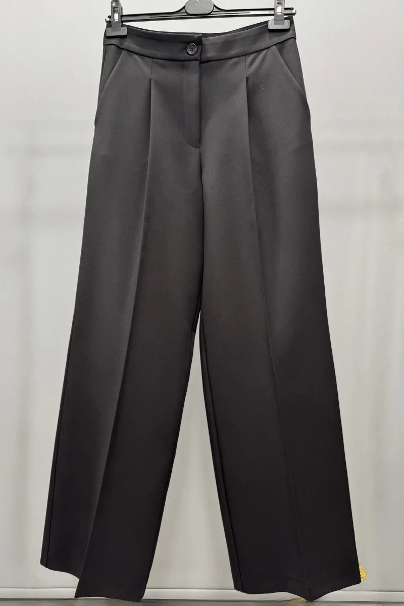 Sentez Palazzo Geniş Paça Pantolon 5578 - Siyah - Görsel 1 #renk_siyah