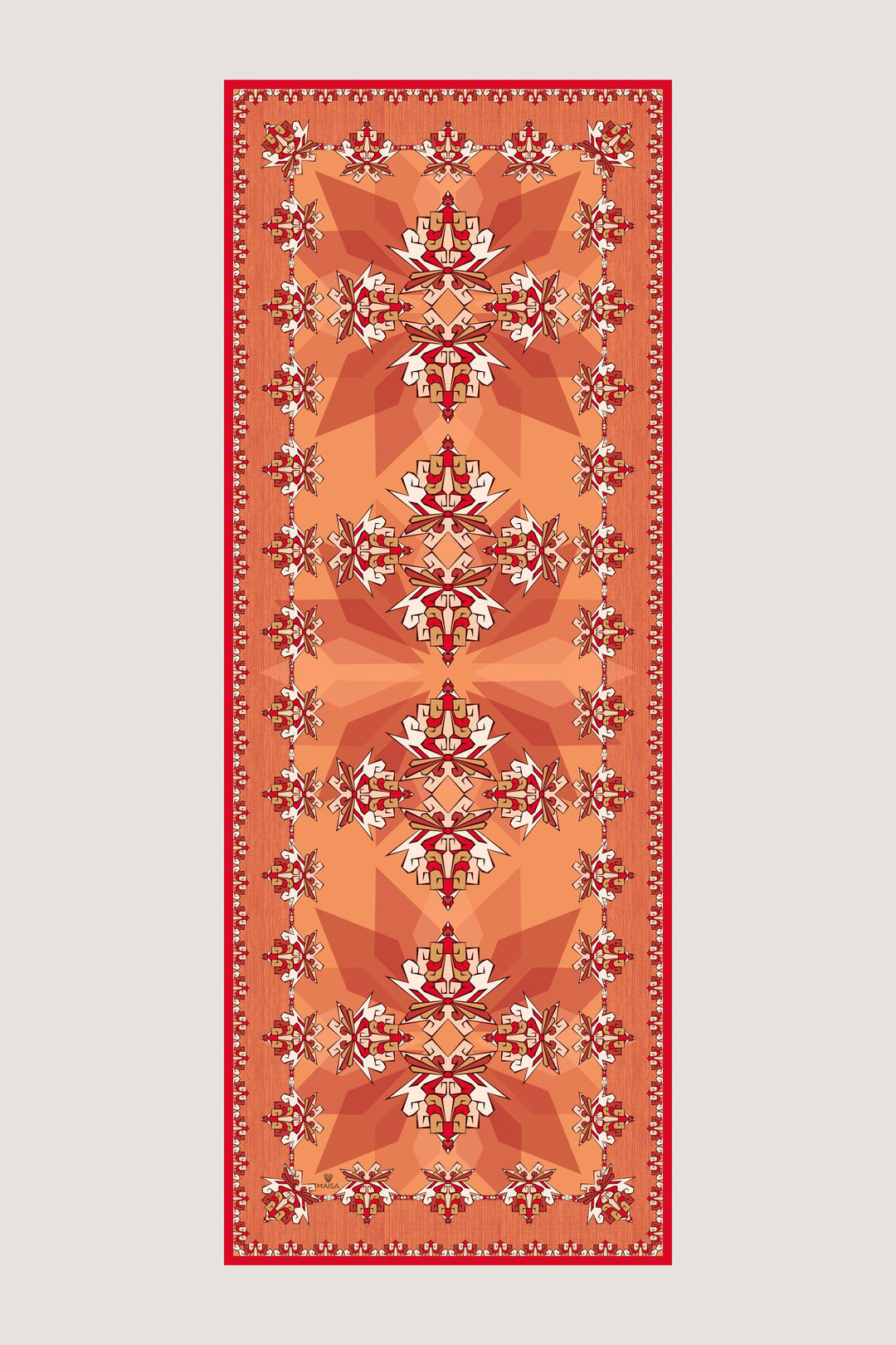 Maisa Şimal Mulberry İpek Şal - Turuncu