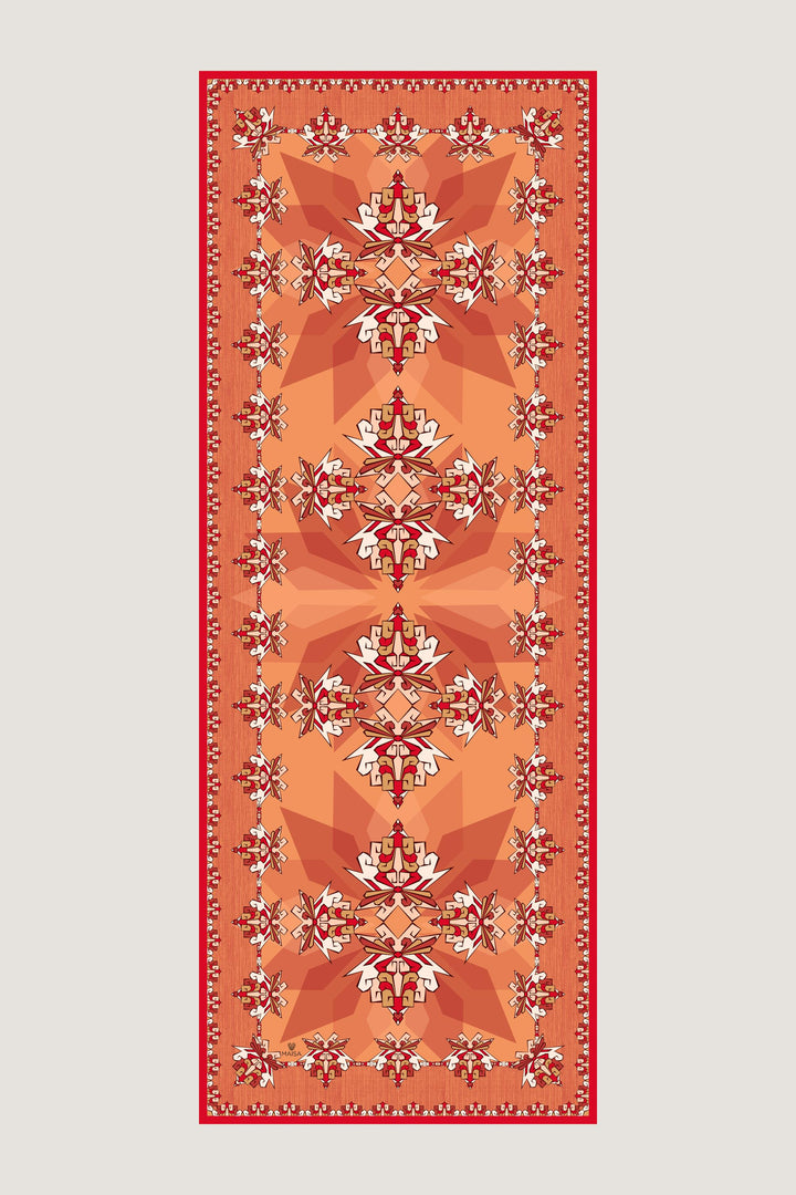 Maisa Şimal Mulberry İpek Şal - Turuncu